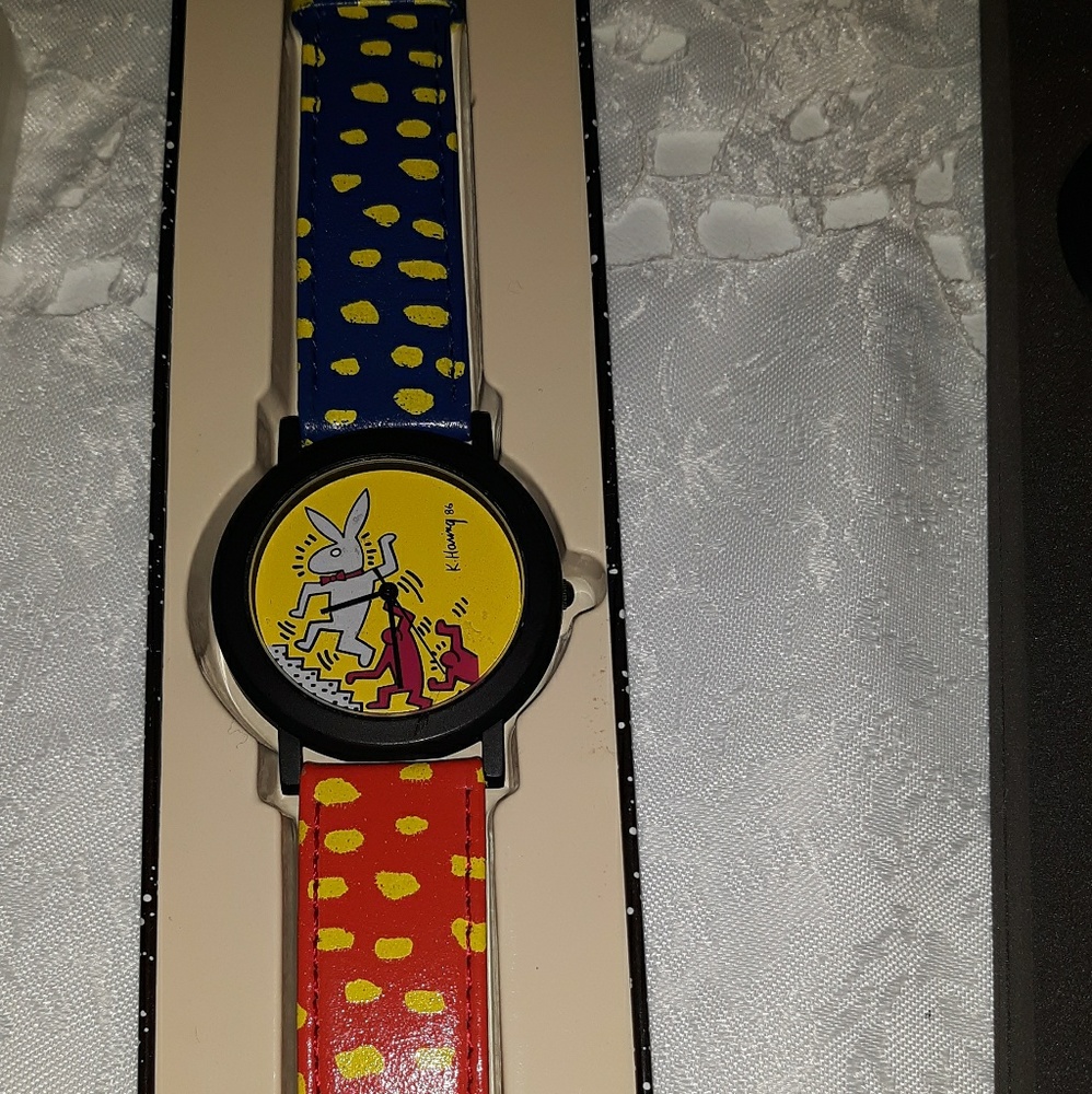 Keith Haring Limited Edition Watch NWT Playboy